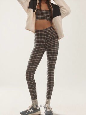 Beyond Yoga SoftMark High-Waisted
Midi Leggings - preppy plaid